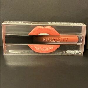 HUDA Beauty Demi Matte Cream Lipstick MOGUL Discontinued RARE Full Size NIB